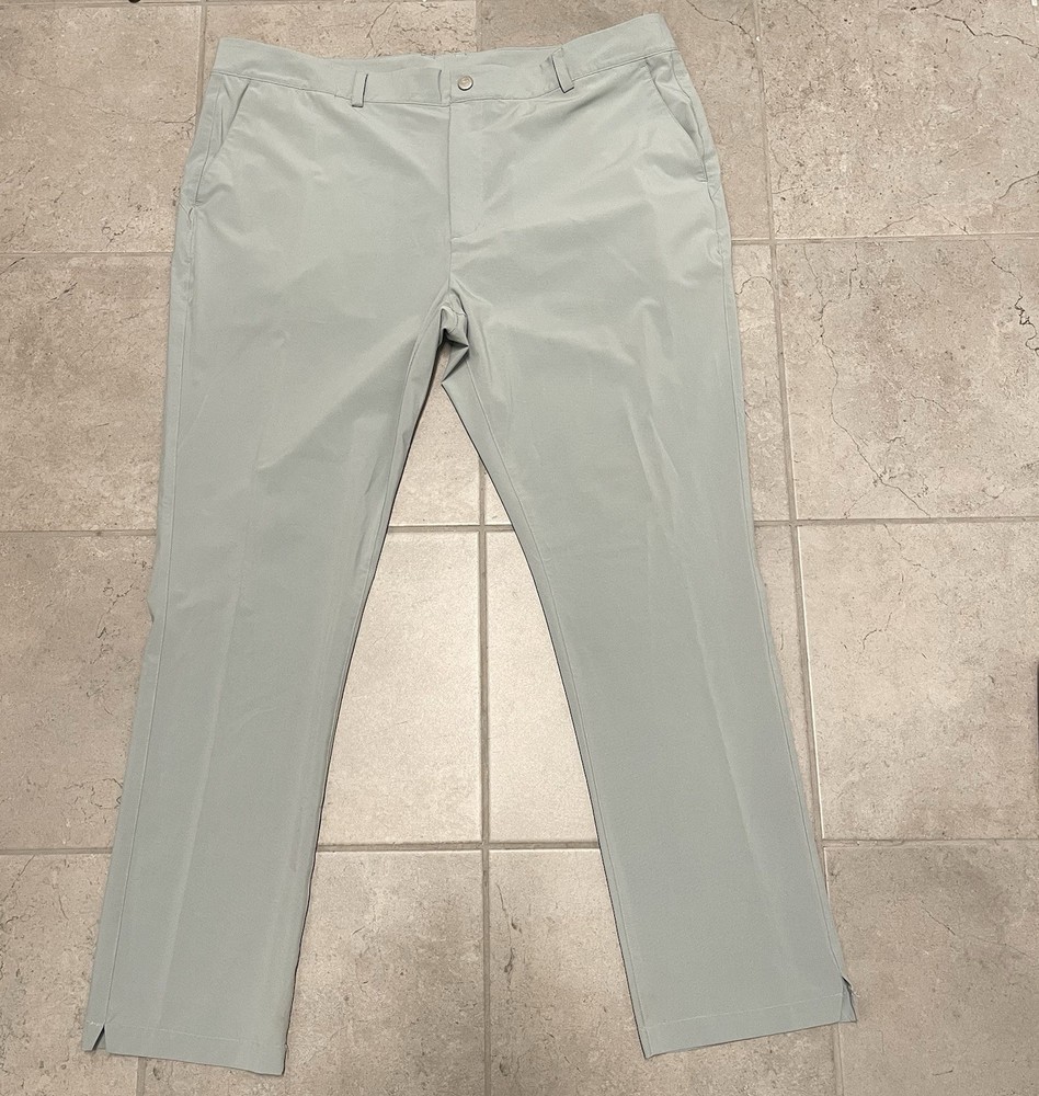 Vineyard Vines Fairway Pant Men 42x32 Gray Golf Performance Stretch