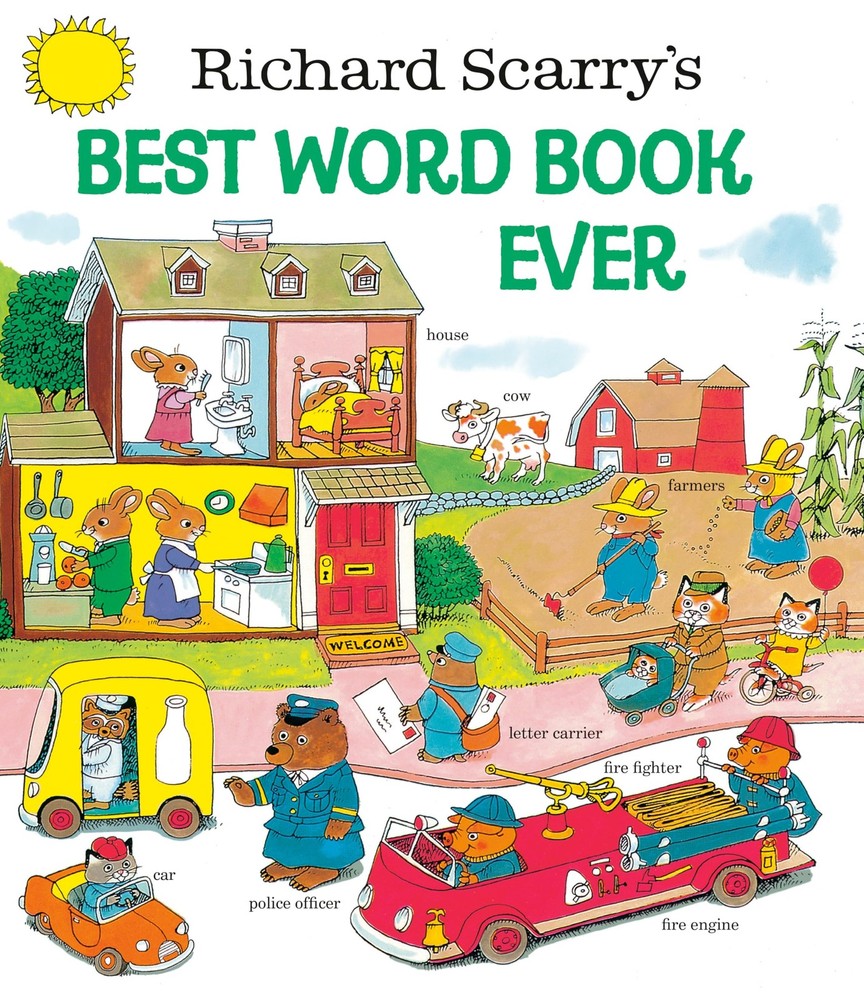 Richard Scarry's Best Word Book Ever (Giant Golden Book) by Scarry