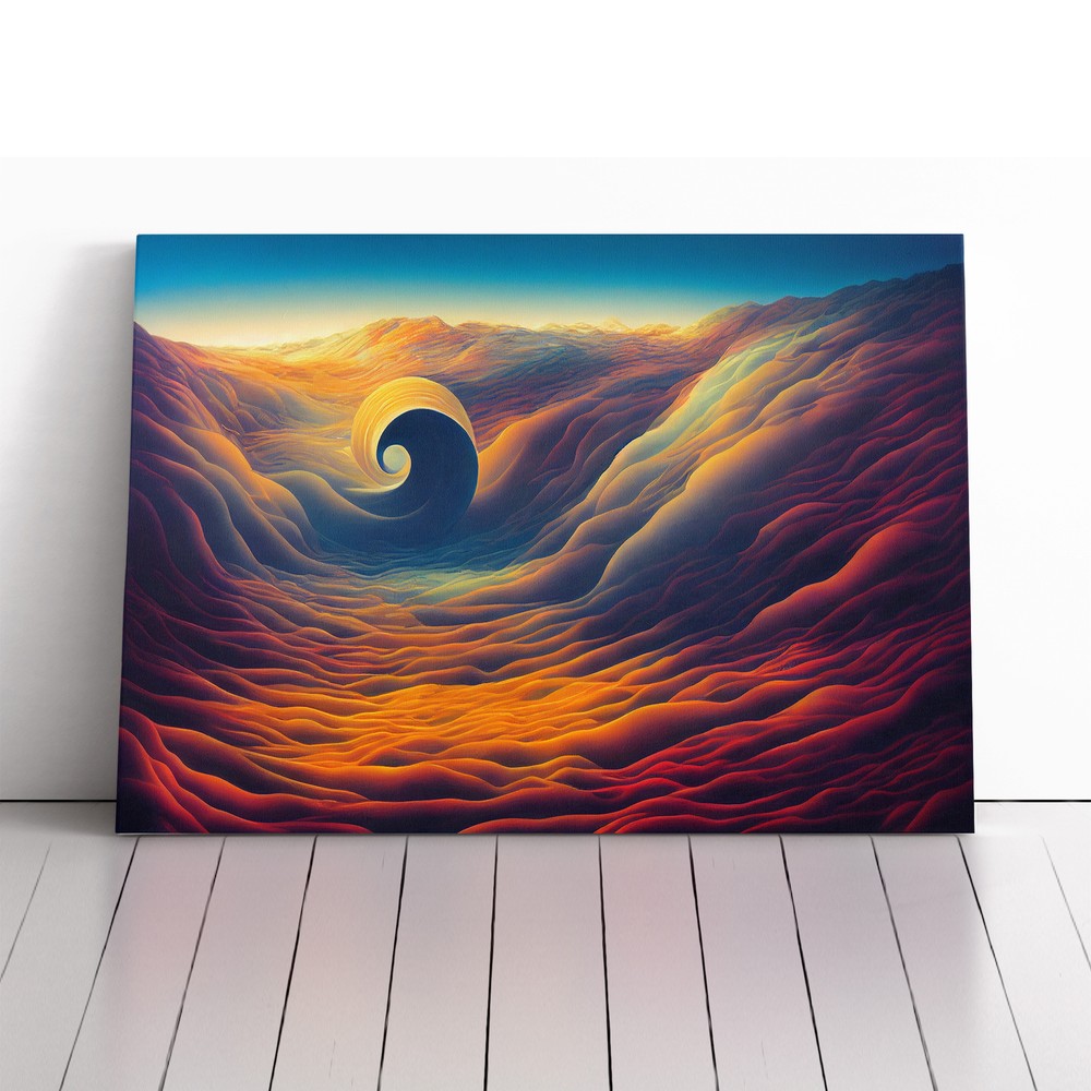 Cloudy Sky Surrealism Abstract Canvas Wall Art Print Framed Picture Home Decor
