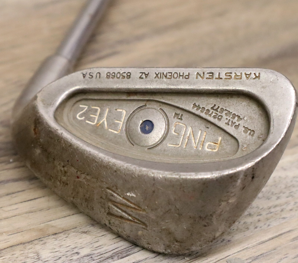 Ping Eye 2 BLUE DOT Stiff  Stainless Shaft Pitching Wedge 37