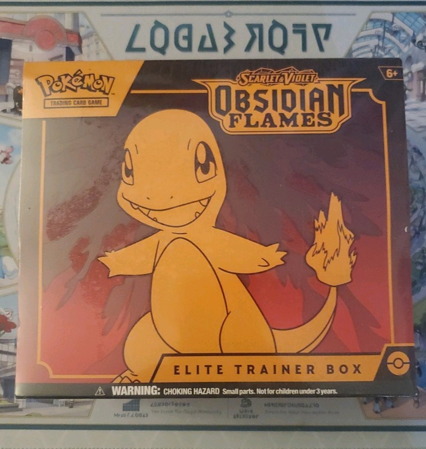 Pokémon: Scarlet & Violet Obsidian Flames Elite Trainer Box ETB New Factory Seal