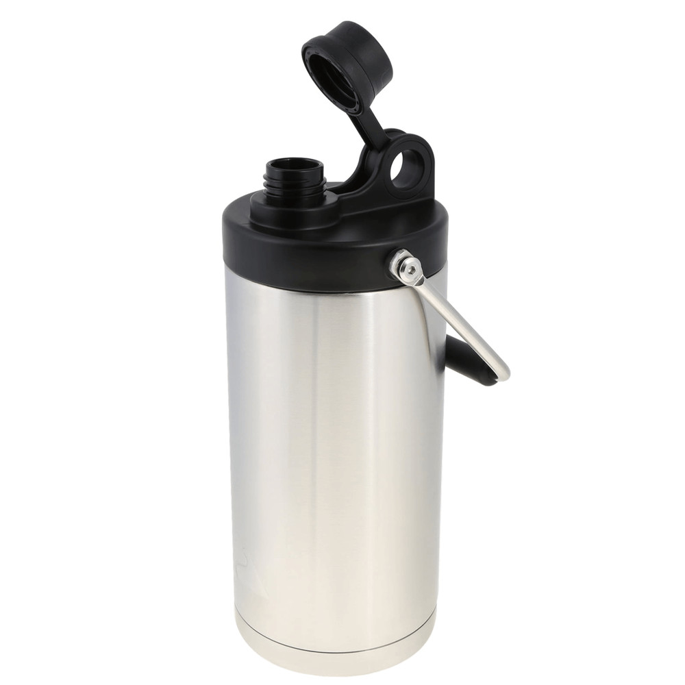 Ozark Trail 1/2 Gallon Stainless Steel Insulated Water Jug 64oz Vacuum Silver