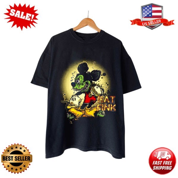 Rare Ed Roth Rat Fink Cotton Gift For Fan S-5XL Unisex T-shirt