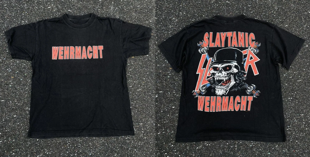 1988 Slayer Slaytanic Wehrmacht Promo T-Shirt