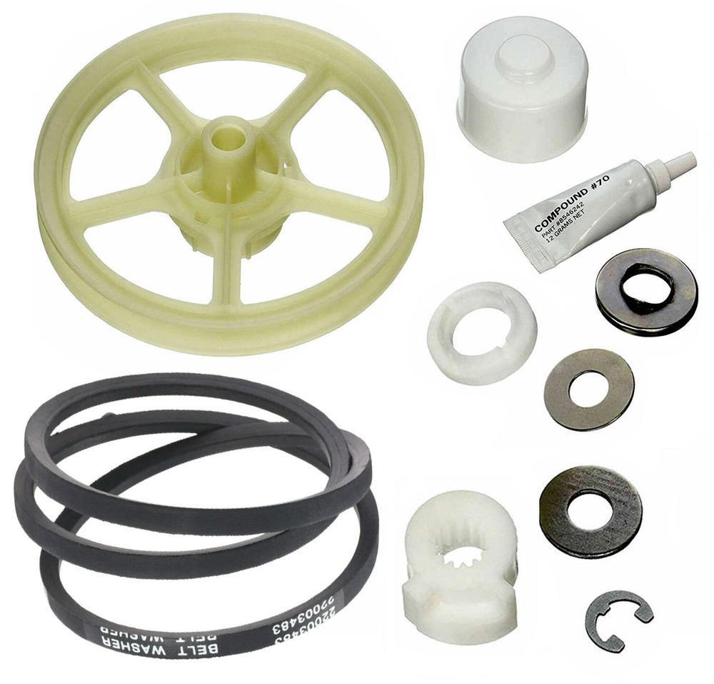 MAV5758EWW Maytag OEM Washer Pulley Bearing Belt Kit