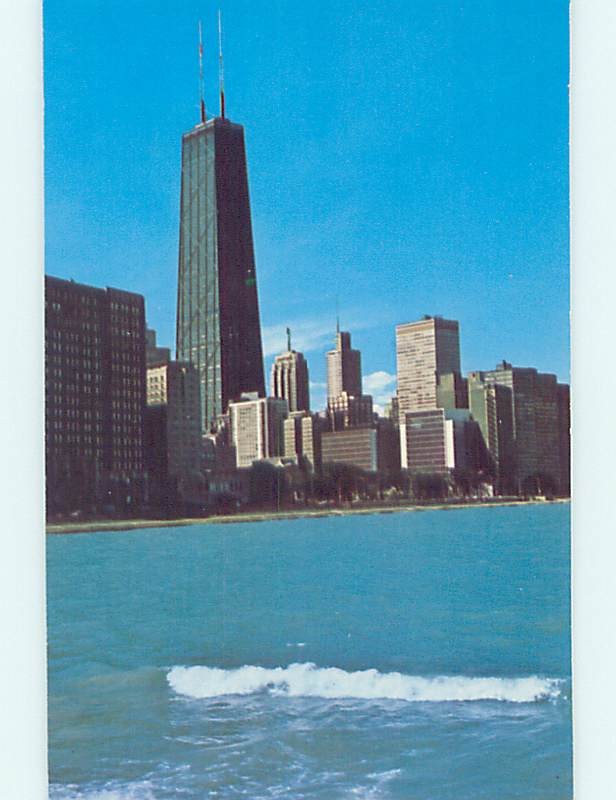 Unused Pre-1980 PANORAMIC VIEW Chicago Illinois IL hp3966