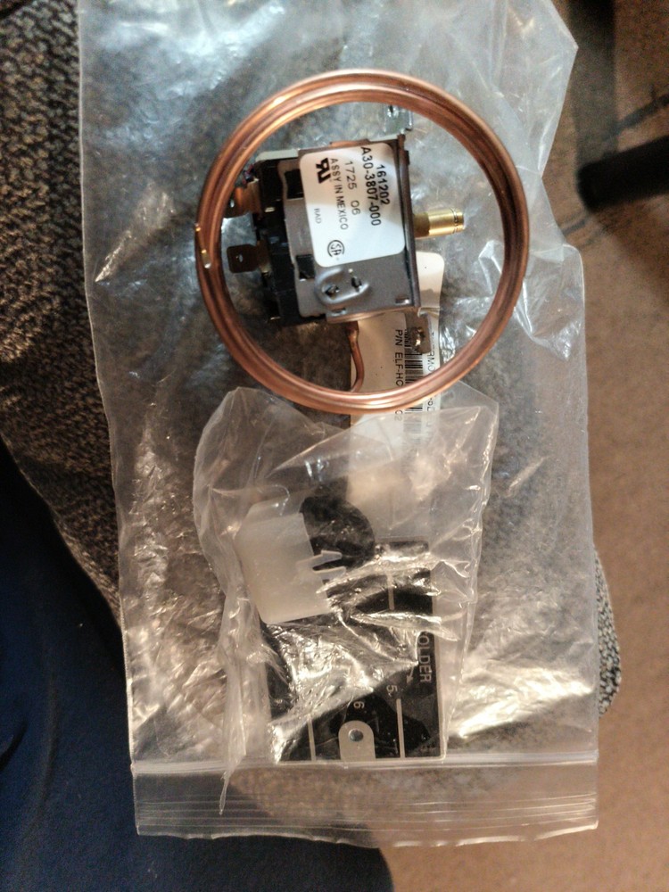 Electro Freeze HC161202 Refrigeration Thermostat 5 deg Fixed Differential