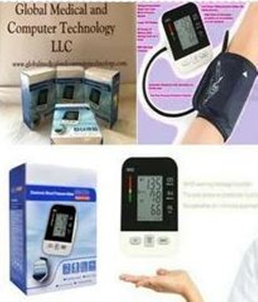 Upper Arm Blood Pressure Monitor FDA Approved Digital USB Recharge Live Voice