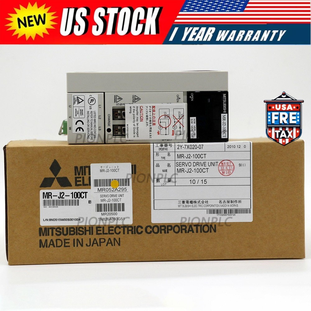 1PC New Mitsubishi MR-J2-100CT Servo Drive MRJ2100CT Fast shipping