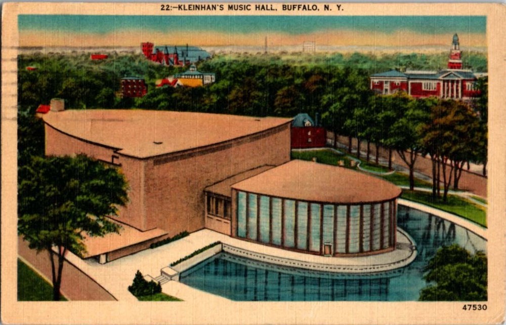 Linen KLEINHAN MUSIC HALL Buffalo New York NY m/14 BJ8001