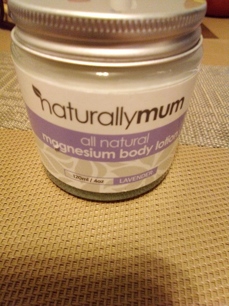 NaturallyMum All Natural Magnesium Body Lotion for Relaxation & Hydration
