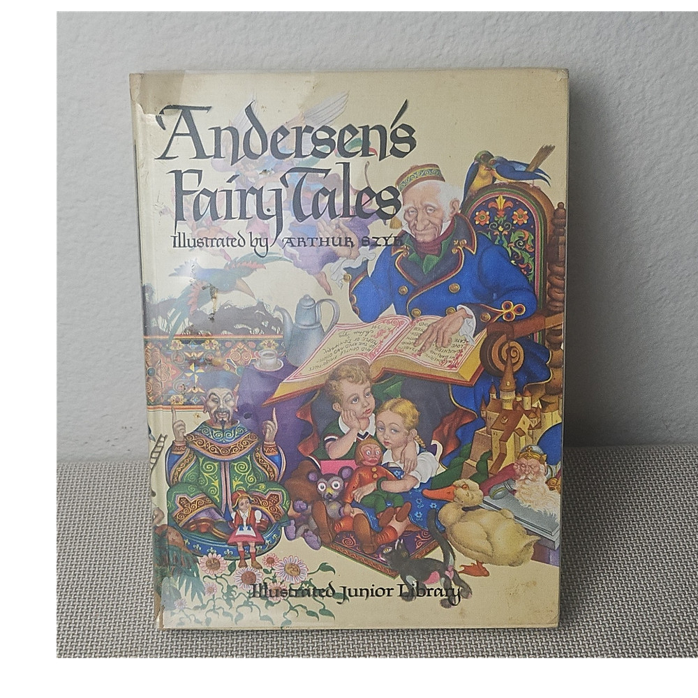 Grosset & Dunlap Andersen's Fairy Tales Illustrated Junior Library HC 1945