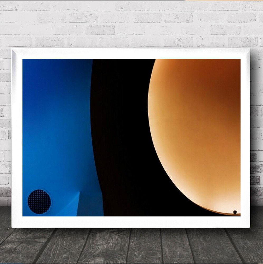 Ceiling Light Roof Colors Museum Rotterdam Netherlands Wall Art Print