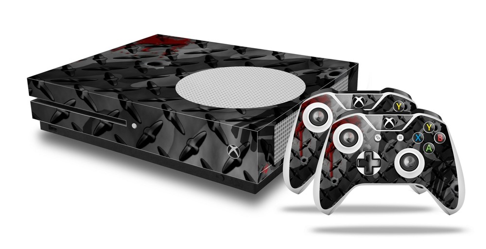 Skin XBOX One S Console Controller War Zone