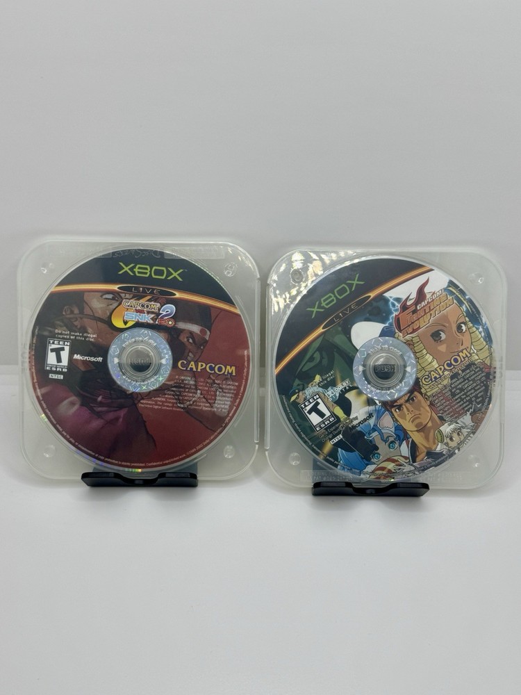 Capcom vs. SNK 2: EO & Capcom Fighting Evolution (Microsoft Xbox, 2003) Tested