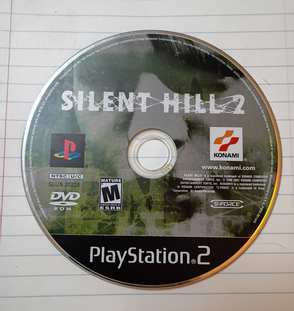 Silent Hill 2 PS2 PlayStation 2 Disc Only Tested  Works