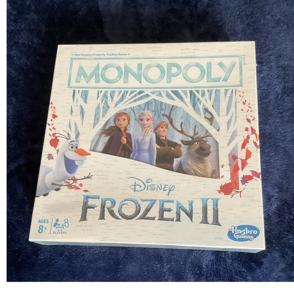 Hasbro Gaming Monopoly: Disney Frozen II Special Edition Board Game, 2-6 Players