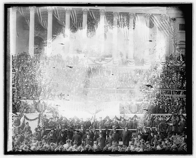 Woodrow Wilson Inaugural,Washington,DC,District of Columbia,President,1917
