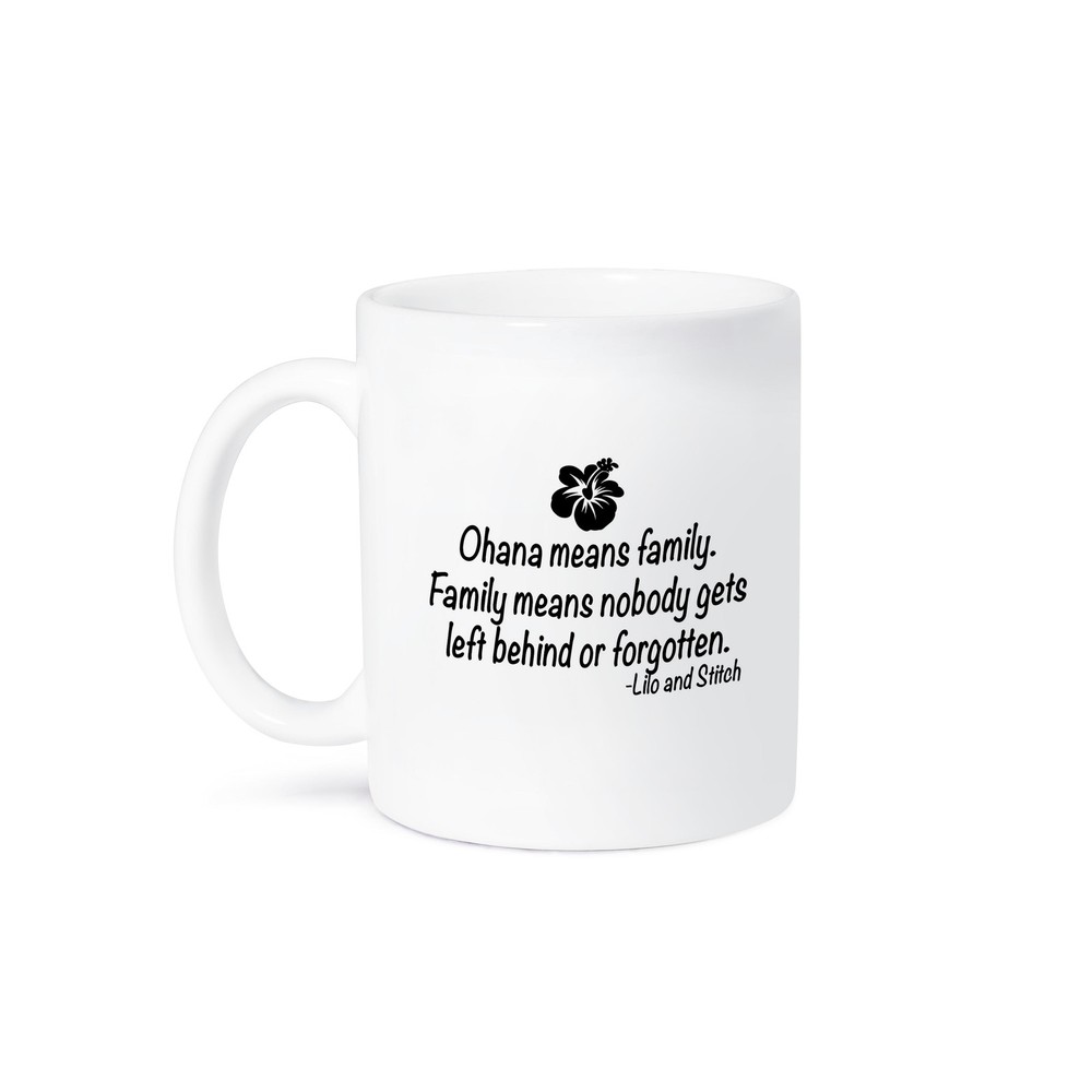 3dRose, Ohana means family., Mug