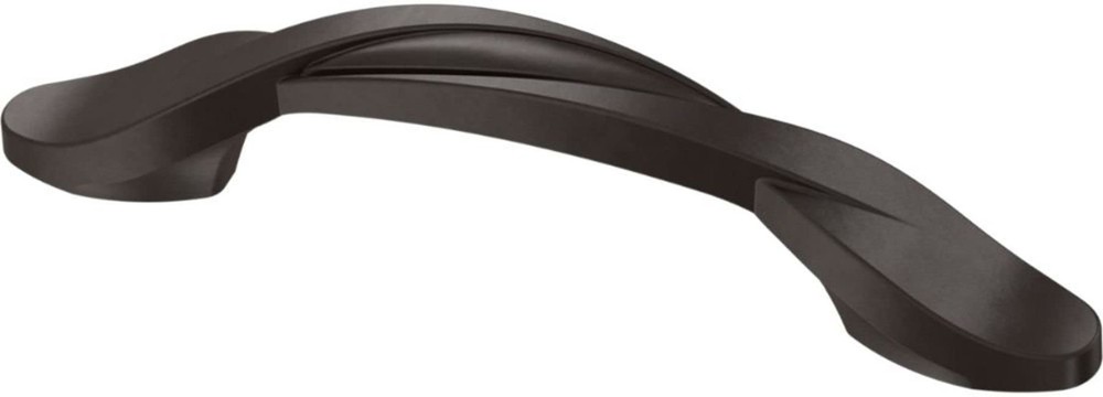 Twisted Arch 25-Pack 3 Inch Hole Center Deep Bronze Cabinet Handles for Kitchen Drawers
