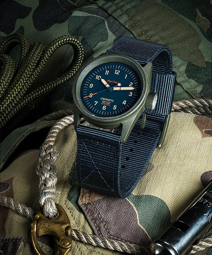 UNIMATIC × NIGEL CABOURN × THE ARMOURY / MODELLO CINQUE U5S-TANC / Green WATCH