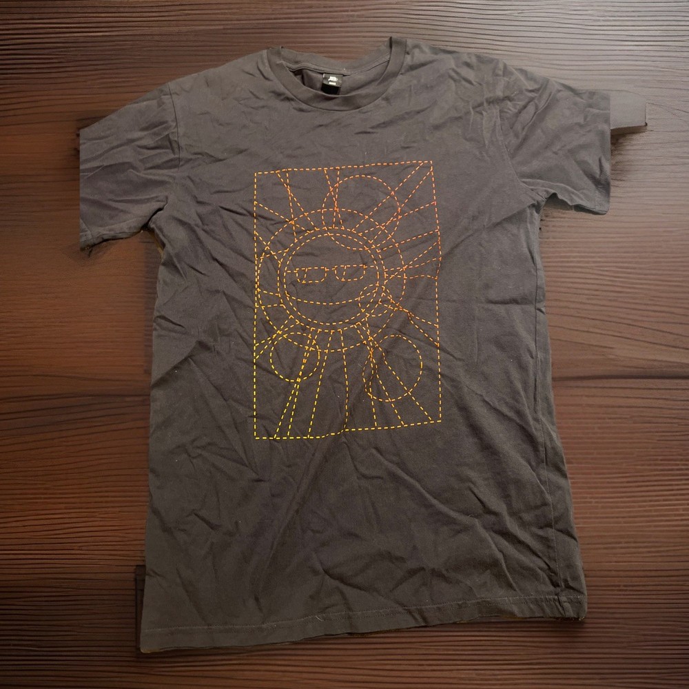 Billionaire Boys Club BBC Graphic T Shirt Mens M Black Orange Logo Tee