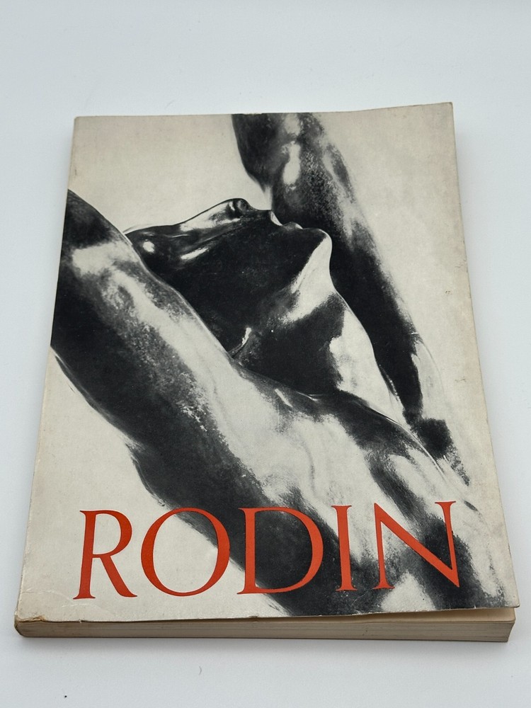 Vintage Rodin Art Book 1967 MoMA Exhibition Catalog Second Printing Illustrated