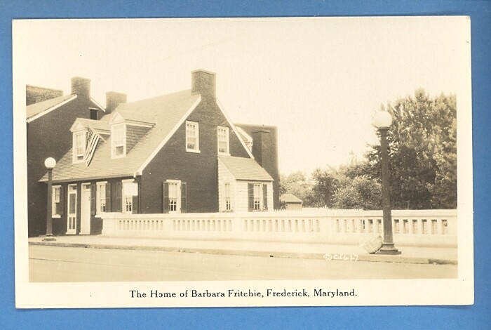 Maryland - Frederick, The Home Of Barbara Fritchie Photo Pc 299