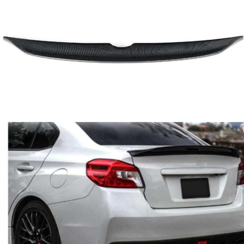 Highkick Duckbill Carbon Fiber Trunk Spoiler for Subaru WRX STI Sedan 2015-2021  