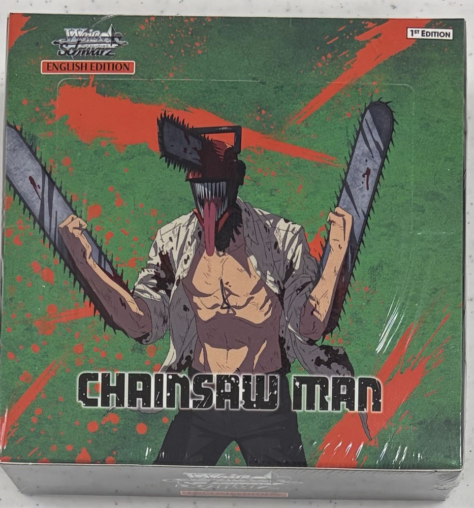 Weiss Schwarz Chainsaw Man English Sealed Booster Box Factory Sealed