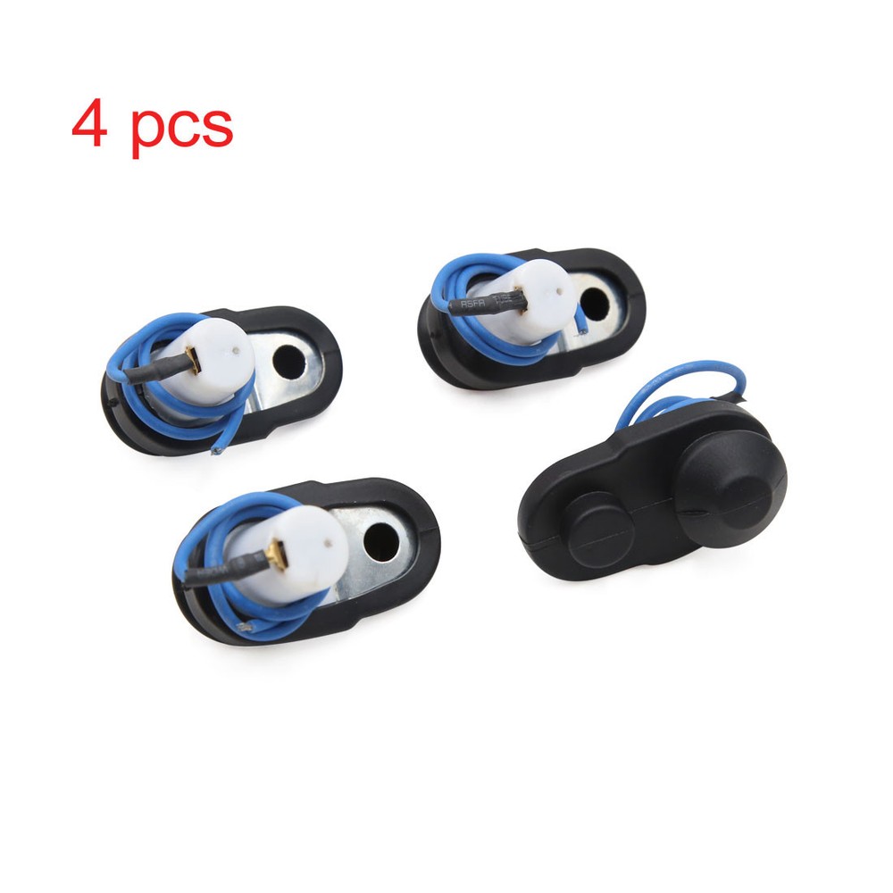 4pcs Universal Auto Car Vehicle Interior Door Light Lamp Push Button Switch new