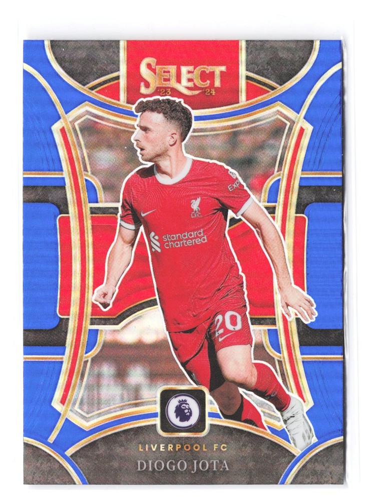 2023-24 Panini Select Premier League #152 Diogo Jota Blue