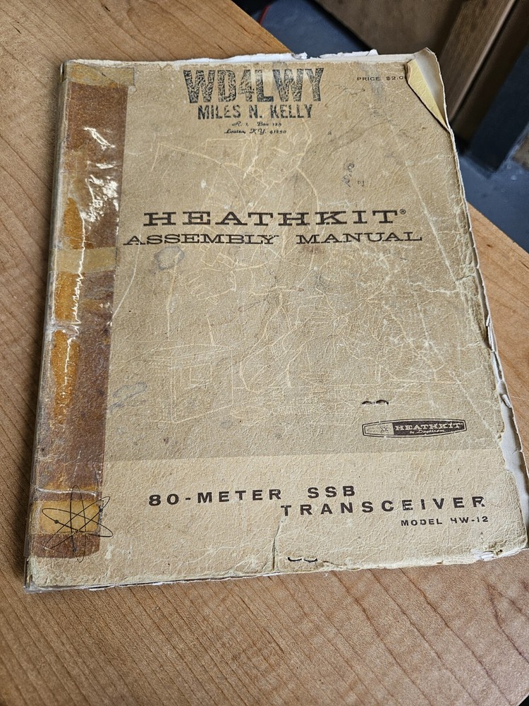 Heathkit Assembly Manual 80-Meter SSB Transceiver HW-12