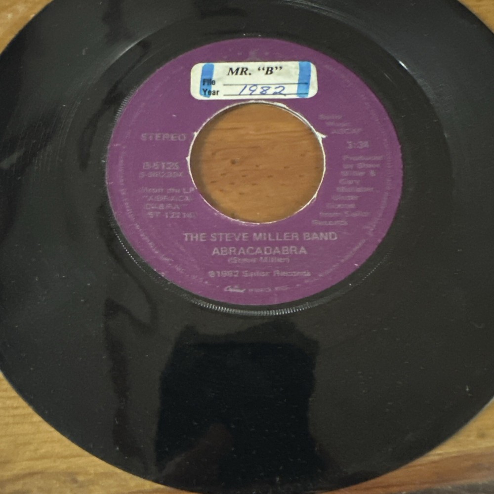 THE STEVE MILLER BAND Abracadabra 45 7