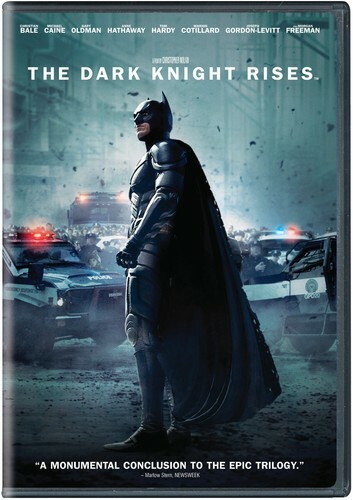The Dark Knight Rises 2012 DVD Christian Bale Batman Action Movie