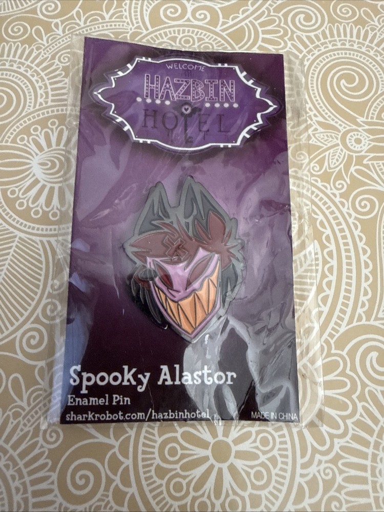 Hazbin Hotel Official Spooky Alastor Enamel Pin - DISCONTINUED - SOLD OUT!
