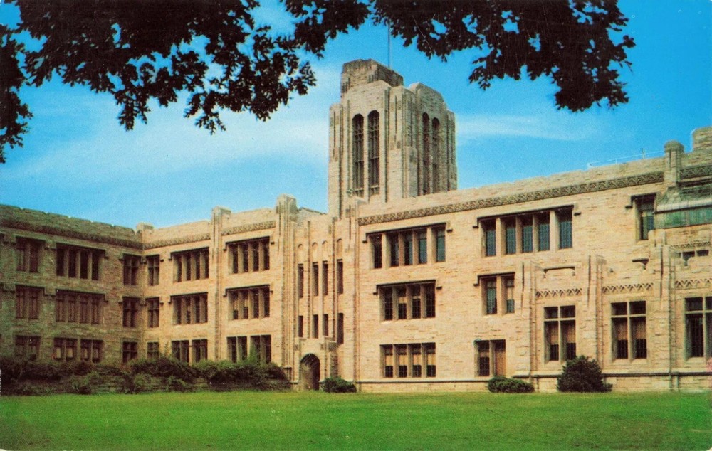 Butler University - Arthur Jordan Memorial Hall - Indianapolis Indiana Postcard