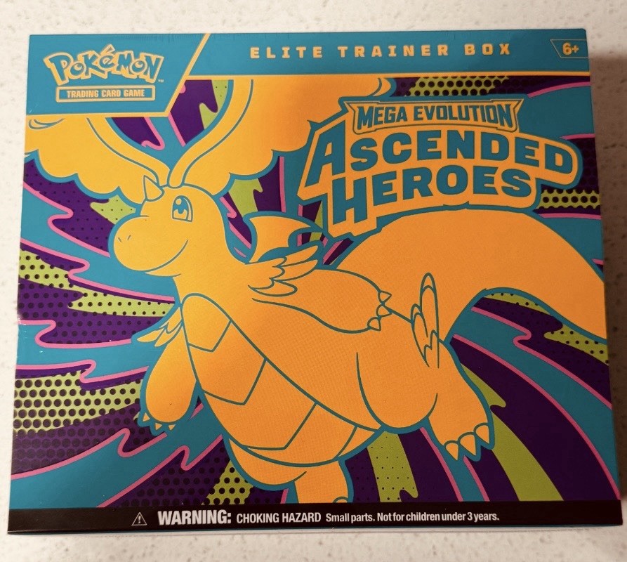 Pokémon Mega Evolution Ascended Heroes Elite Trainer Box ETB - NEW/SEALED