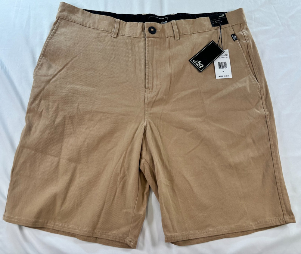 Lost Enterprises Shorts Mens Sz 38 Destroyer Khaki 10