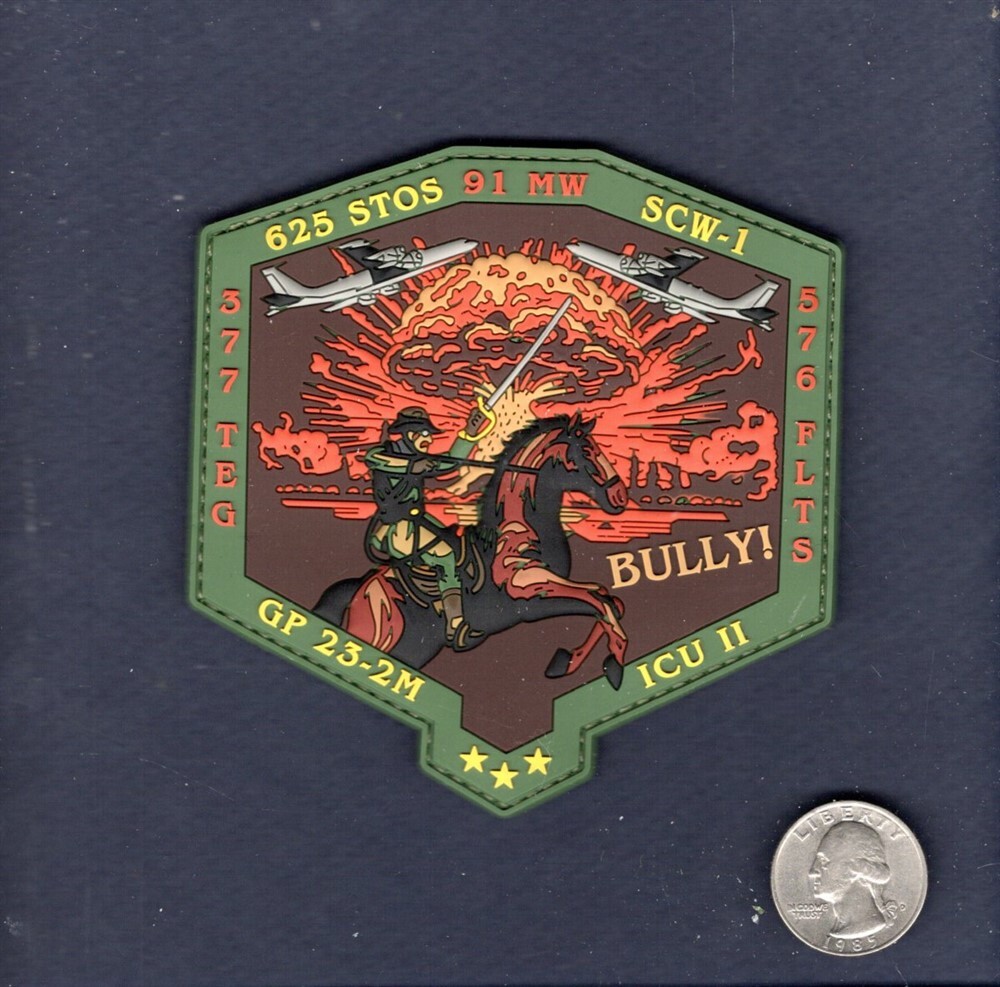 SCW-1 625th STOS 377th TEG 2023 USAF Navy  Squadron PVC Patch +V