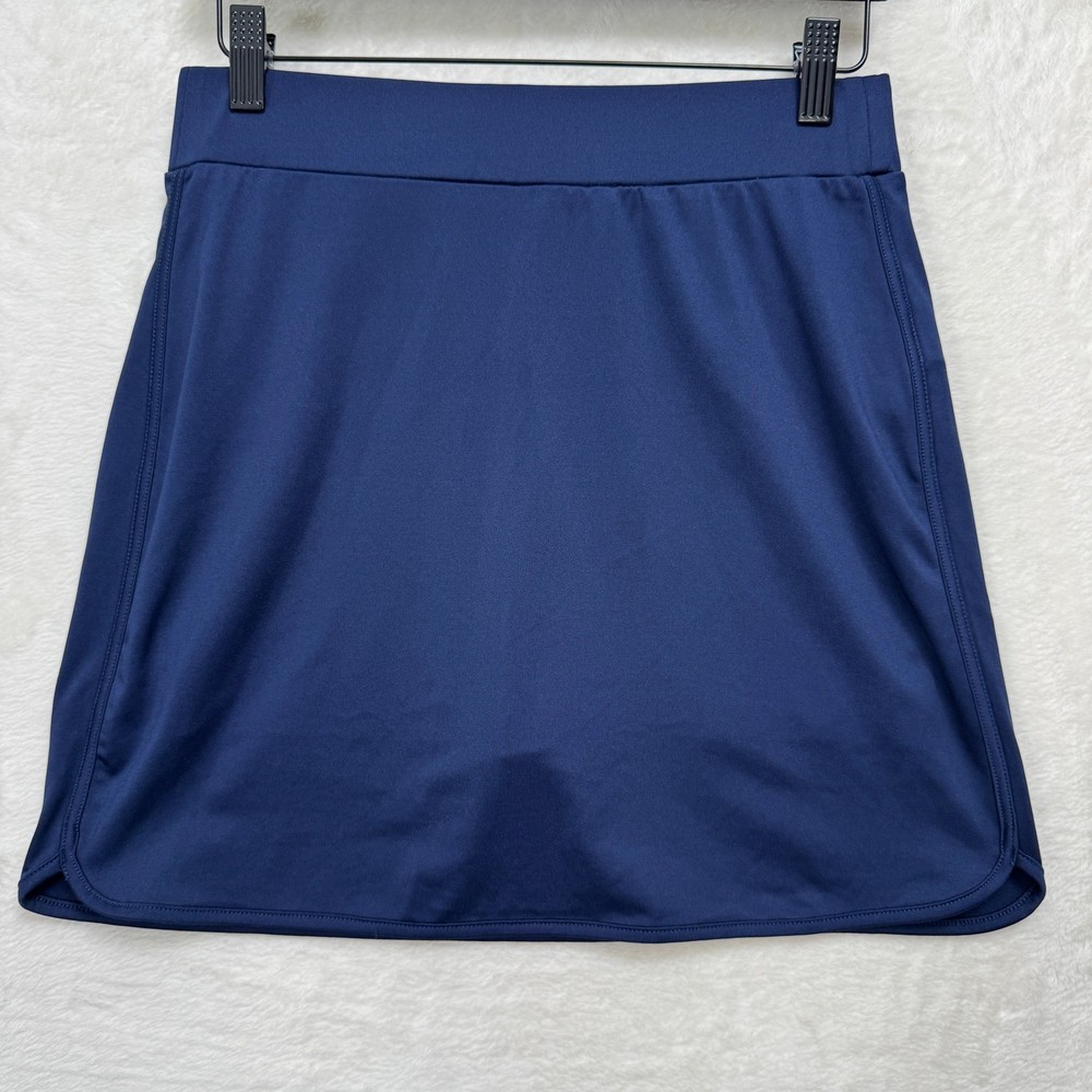 J.Crew Skort Womens S Navy Blue Activewear Golf Tennis Built-in Shorts Stretch
