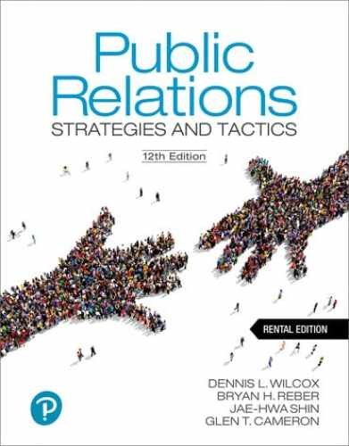 Public Relations: Strategies and - Paperback, by Dennis L. Wilcox - Good