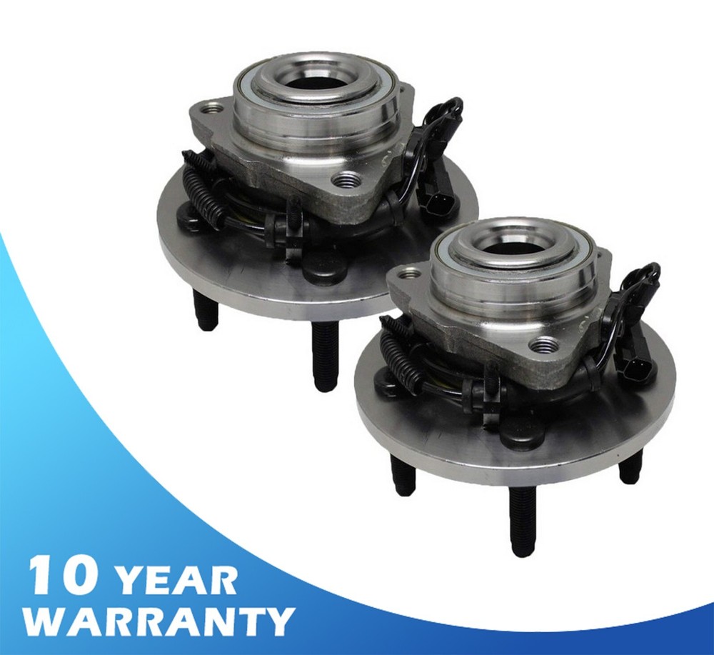 Heavy Duty 5-Lug Front Wheel Bearing Hub Assembly for 2011 Ram 1500 Pair 515126
