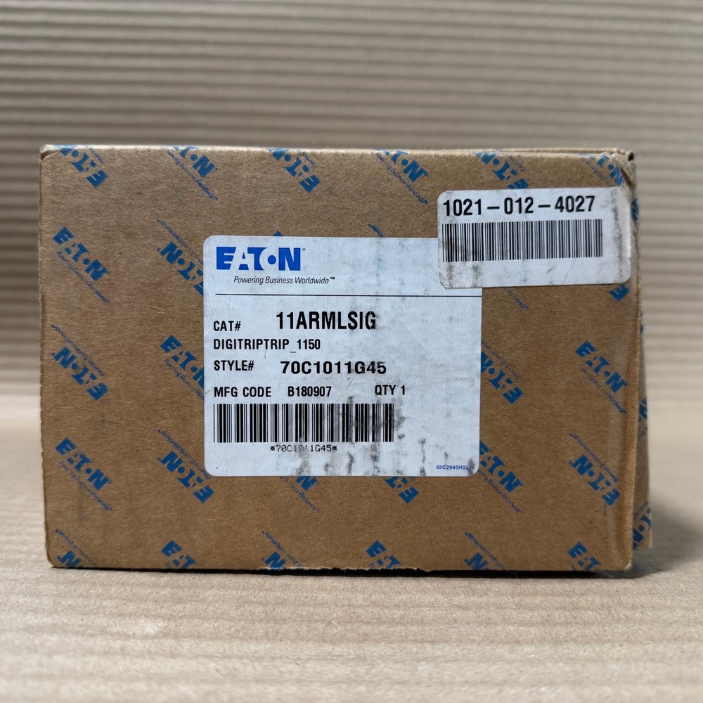 New Eaton Cutler Hammer Digitrip 1150+ Cat# 11Armlsig Style# 70C1011G45 Magnum