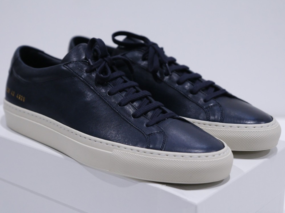 NEW COMMON PROJECTS ACHILLES FW25 Navy Leather 42 EU-image