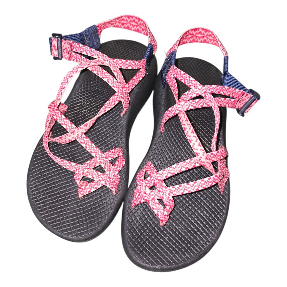 Chaco ZX2 Pink Size 9 Adjustable Hiking Sandals for Women Outdoor Adventure