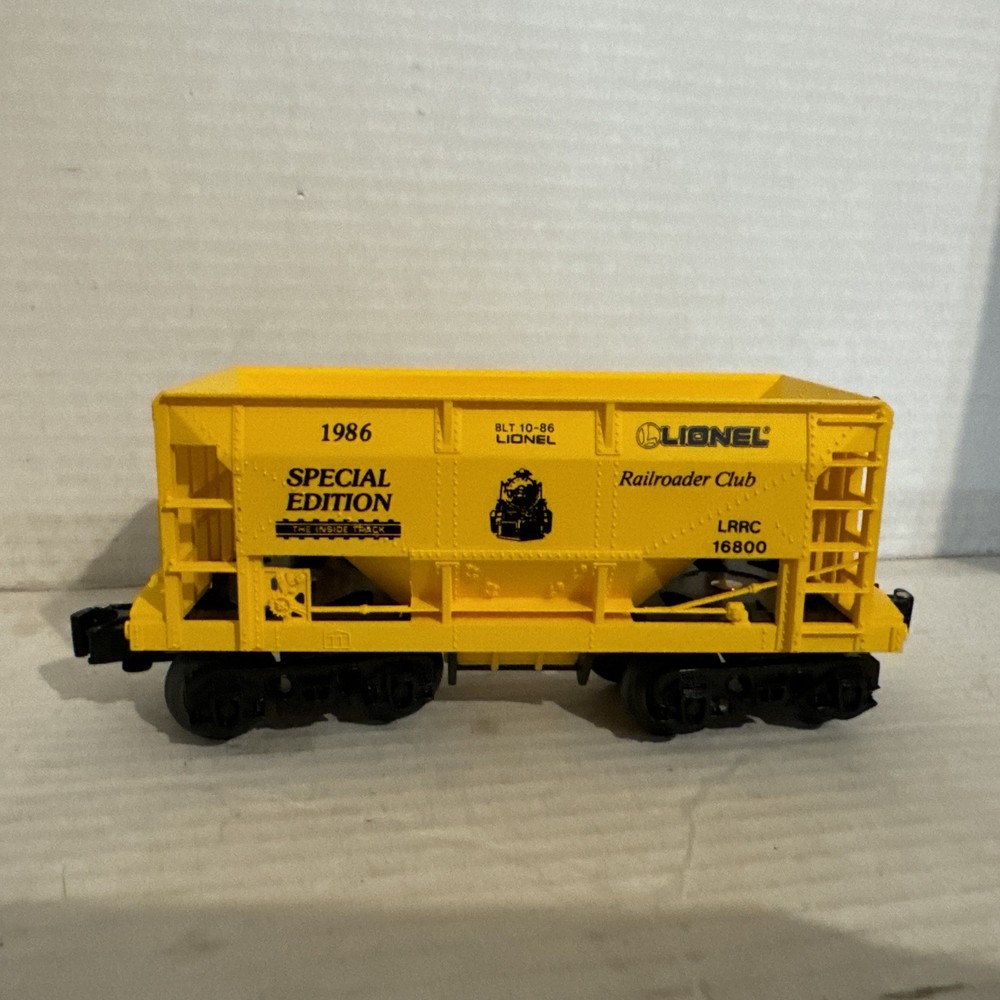 Lionel O Gauge #16800 Single Bay Hopper Car For Train Set