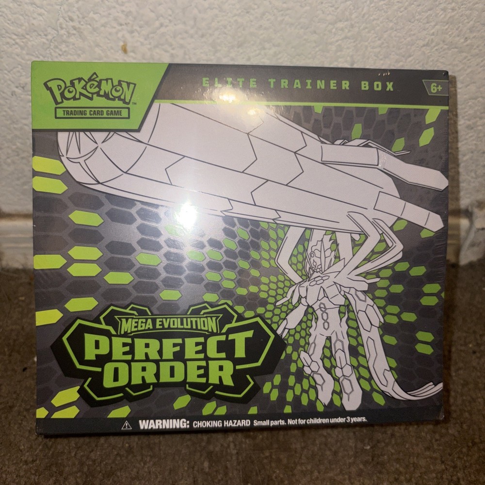 Pokémon TCG Mega Evolution Perfect Order Elite Trainer Box ETB New Sealed