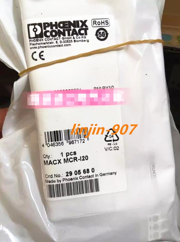 1PC Phoenix Contact MACX MCR-I20 Surge Protector-Plug in Component 2905680