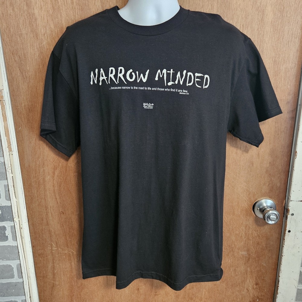 Kerusso Y2K T Shirt NWT Narrow Minded Tennessee River Size Large Christianity...